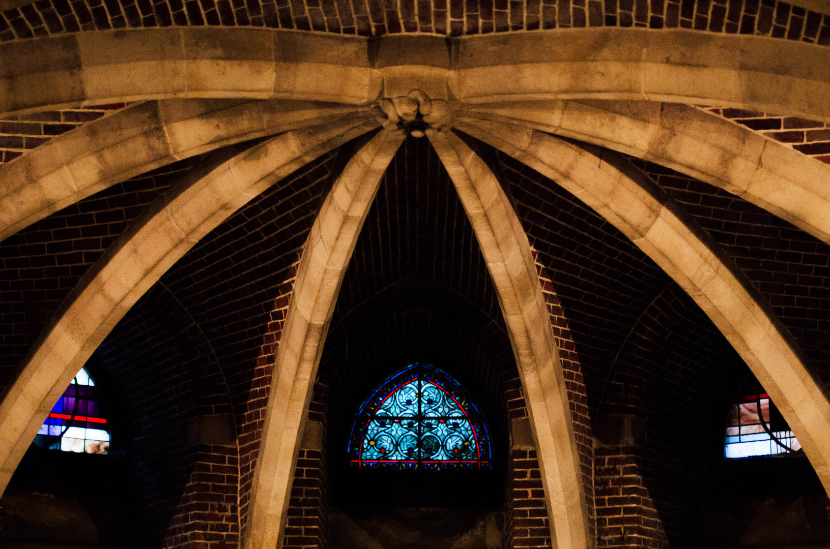 crypte néo gothique cathédrale notre dame de la treille lille 66198