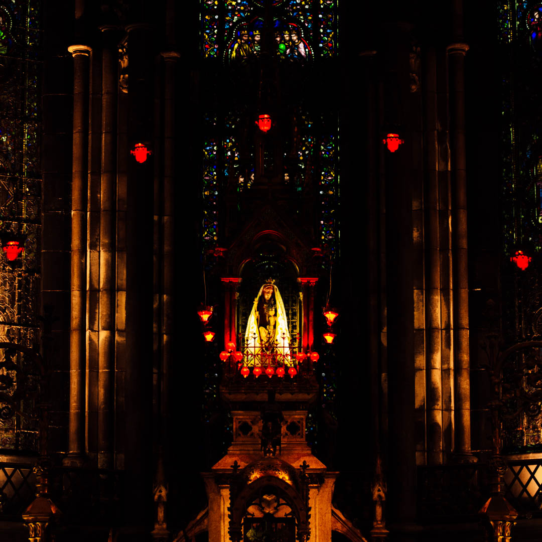 treille statue treille chapelle absidiale cathédrale notre dame de la treille lille-26130
